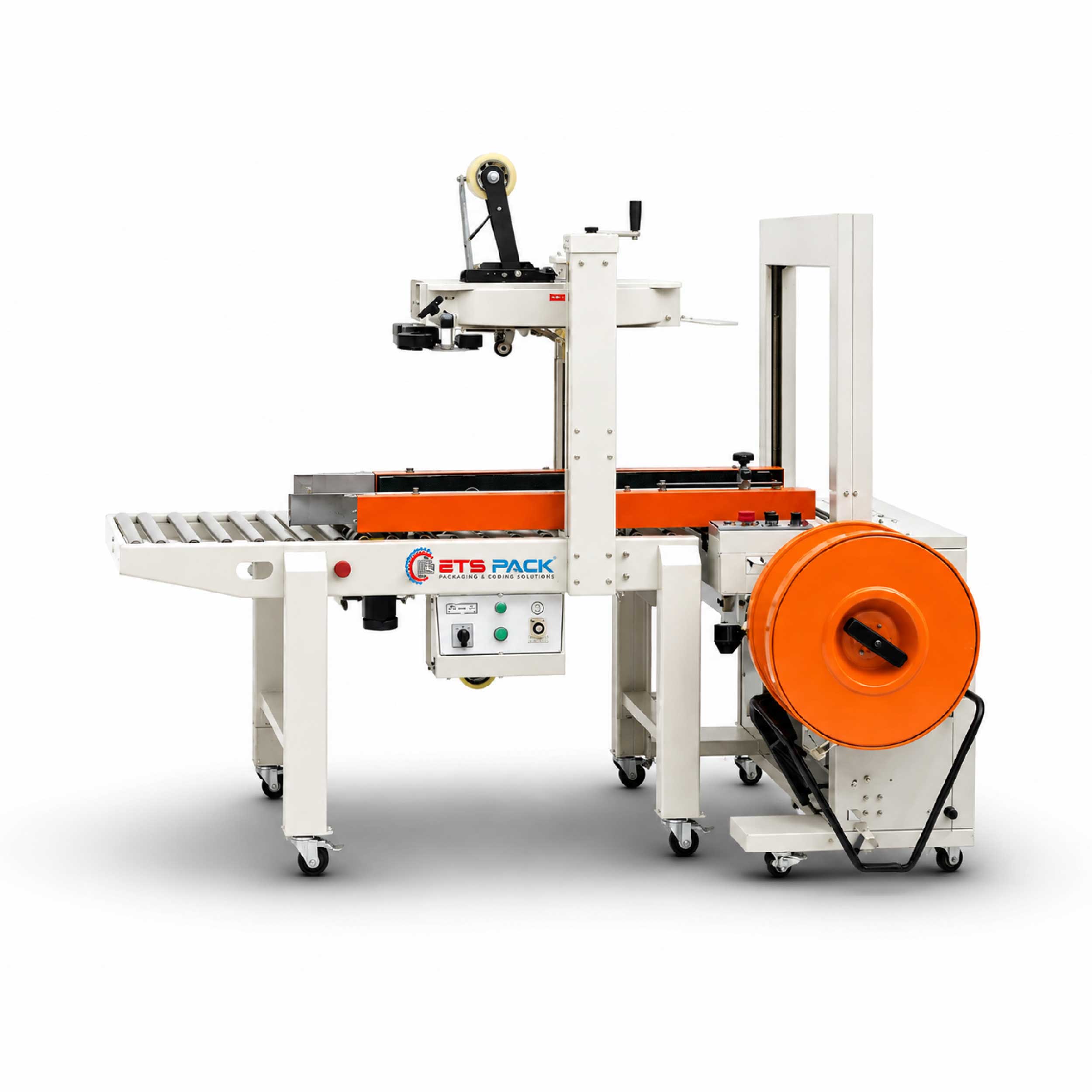 Automatic Carton Sealer and Strapping Machine